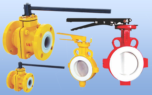 PFA Lined Valves